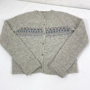 J. Crew Embroidered Cardigan